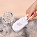 Escova A Vapor Para Gatos Cães 3 Em 1 Escovas Elétricas De Pêlos Pentes De Massagem
