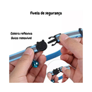 Coleira Com Capa Fixa para Airtag Rastreador Gps Guizo Pet Cães Gatos