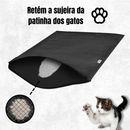 Tapete Higiênico para Caixa de Areia de Gatos Anti Sujeira Coletor De Areia EVA 70x100 cm - Petliz