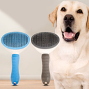 Escova Pente Plástico Ferro Para Pentear e Remover Tirar Pelos Dos Pets Cães E Gatos
