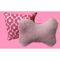 Kit Almofada e Travesseiro Osso para Pet – Conforto e Diversão para Cachorros e Gatos