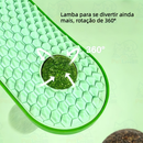 Escova Massageadora de Parede para Gatos com Catnip - Alívio da Coceira, Limpeza e Hálito Fresco Envio imediato