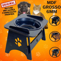 Comedouro Elevado para Cães e Gatos com Tampa Antiderramamento – Saúde e Conforto Pet
