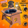 Comedouro Elevado para Cães e Gatos com Tampa Antiderramamento – Saúde e Conforto Pet