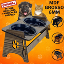 Comedouro Elevado para Cães e Gatos com Tampa Antiderramamento – Saúde e Conforto Pet