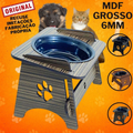Comedouro Elevado para Cães e Gatos com Tampa Antiderramamento – Saúde e Conforto Pet