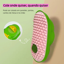 Escova Massageadora de Parede para Gatos com Catnip - Alívio da Coceira, Limpeza e Hálito Fresco Envio imediato