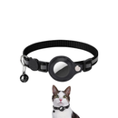 Coleira para Pet com Suporte para Airtag e Guizo – Segurança e Rastreamento para Cães e Gatos