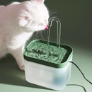 MIW Bebedouro Fonte de Água Elevado Automático Com Filtro 3 Estágios Para Pet Cachorro Gato 1.5 Litros